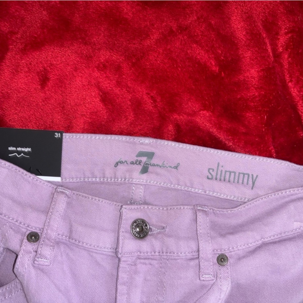 7 For All Mankind Lavender Jeans